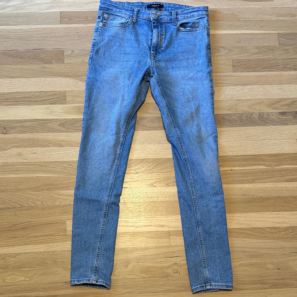 Forever 21 Light Blue Denim Jeans